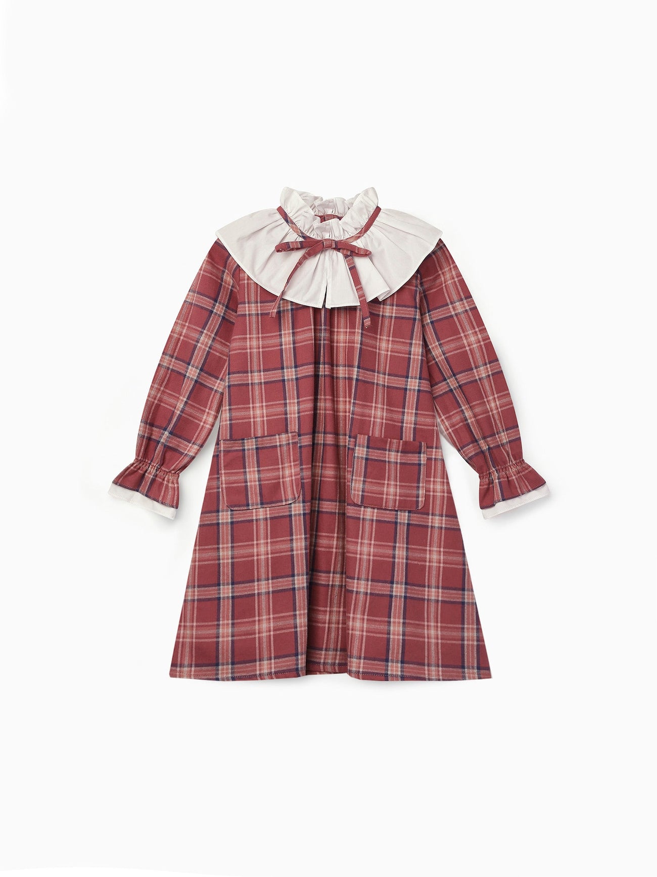 Pink Tartan Odisea Girl Dress