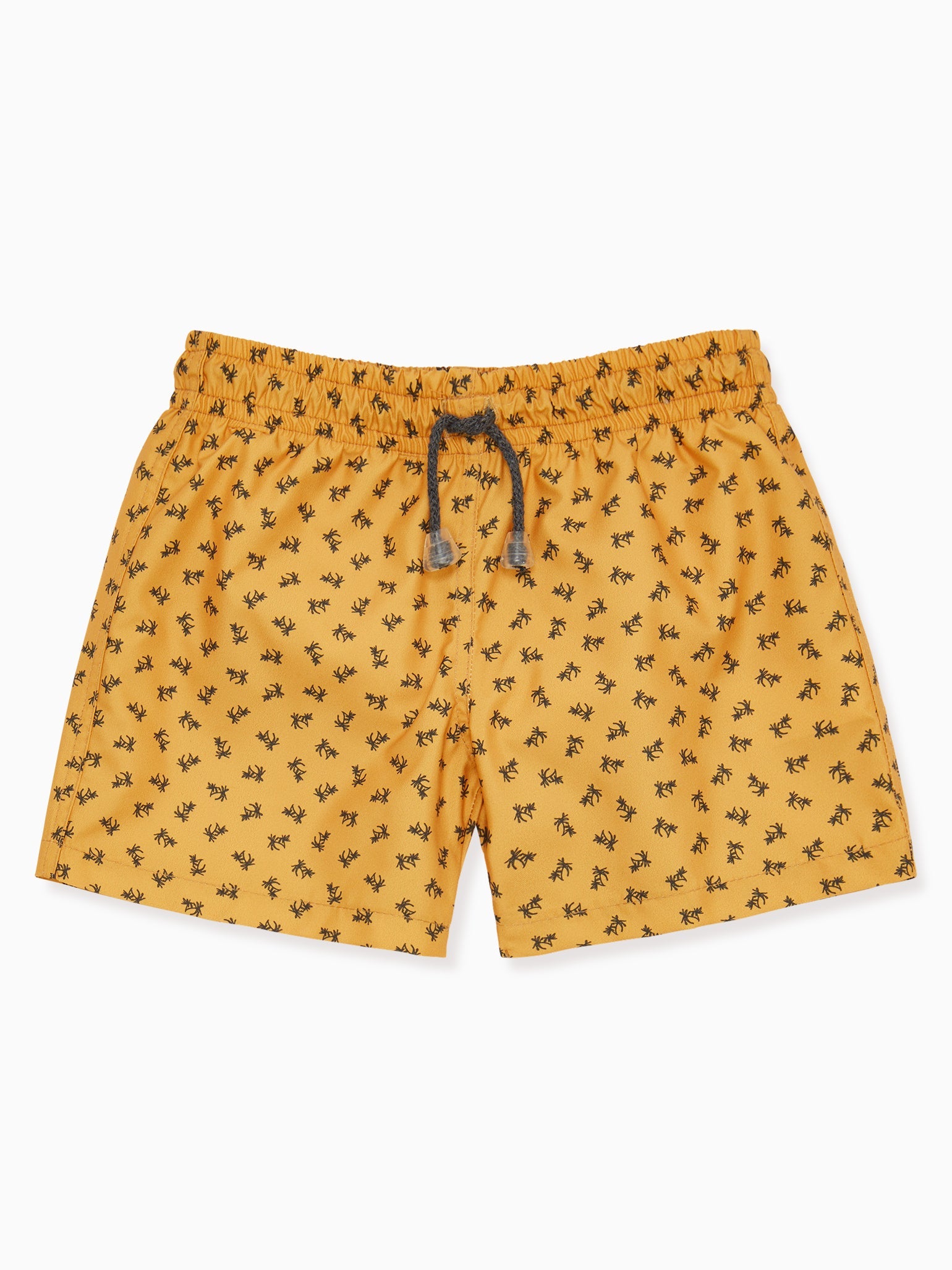 Mustard Palmas Boy Swimshorts