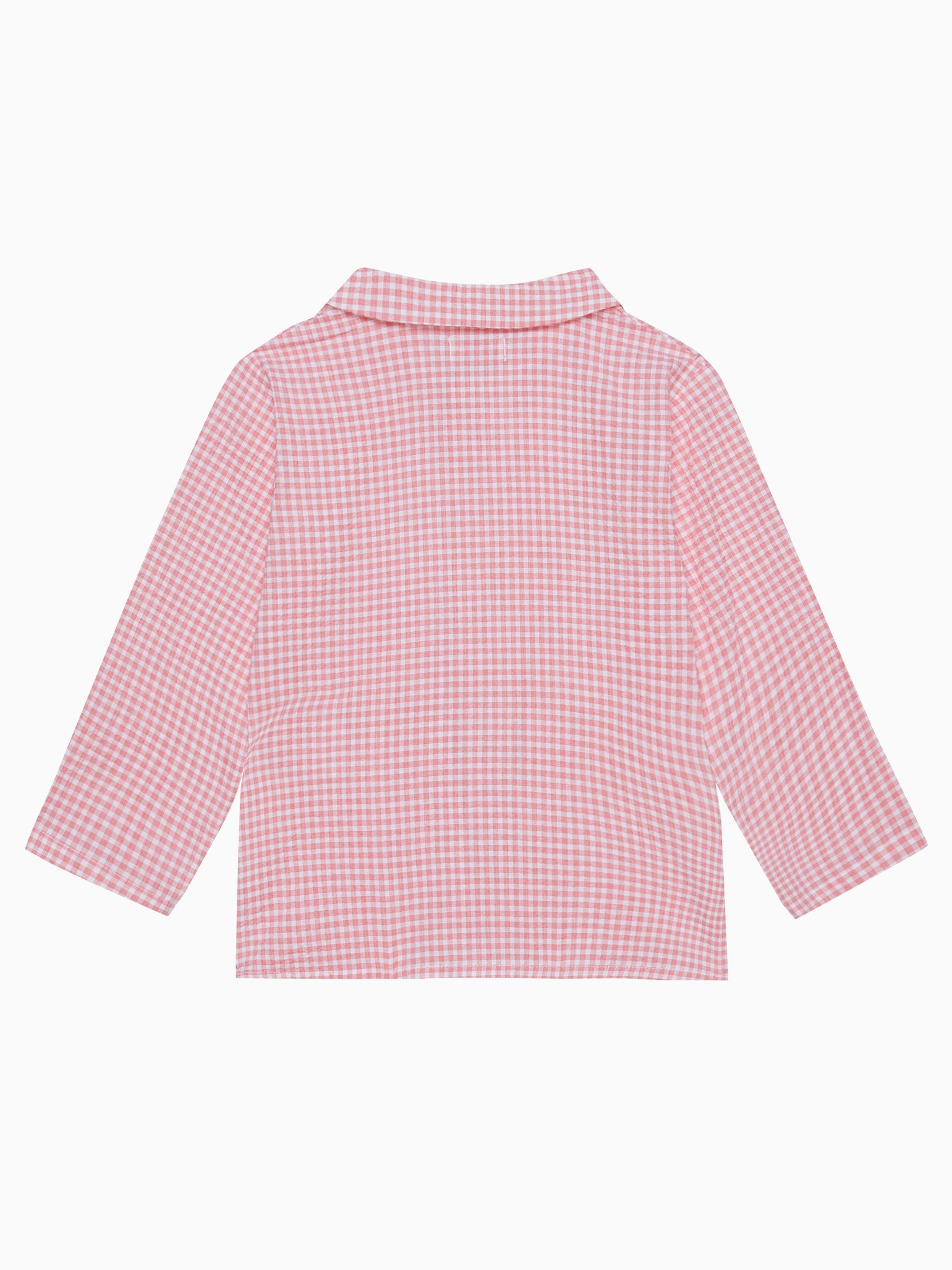 Red Gingham Priscila Boy Shirt