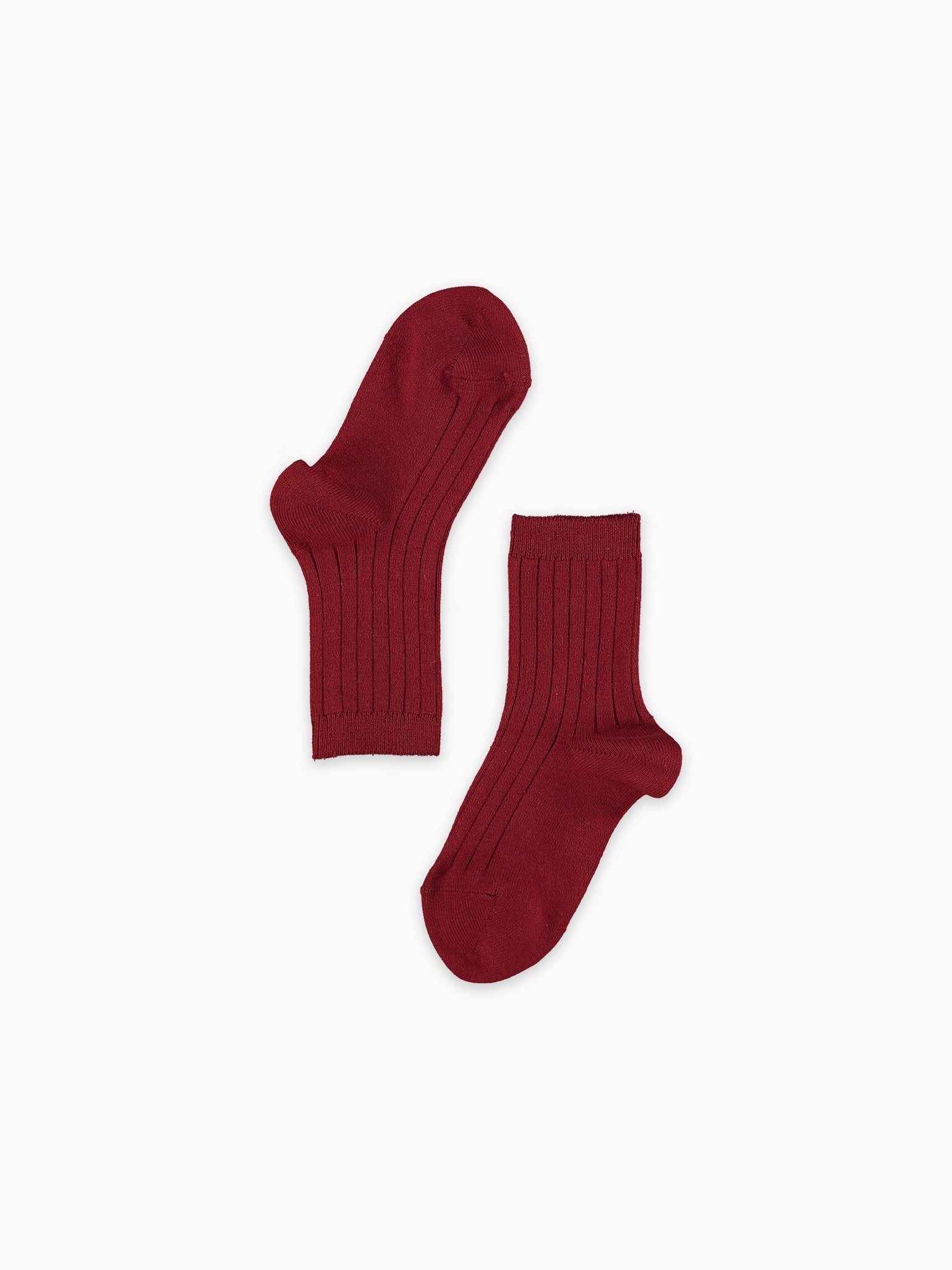 Kids on sale maroon socks