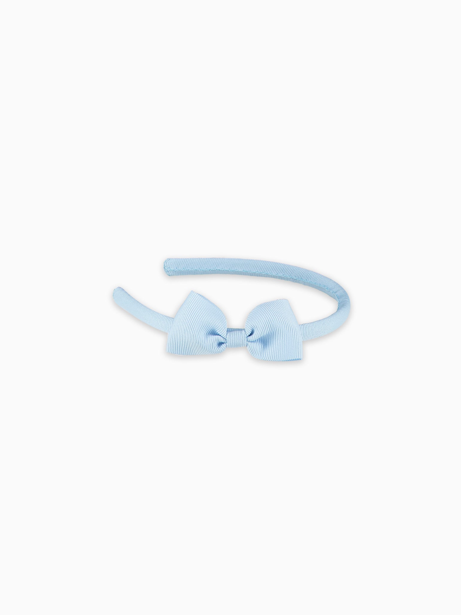 Baby Blue Small Bow Girl Headband