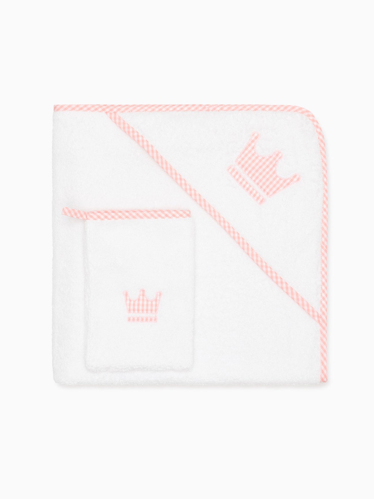 Vichy Pink Bath Baby Girl Gift Box Set