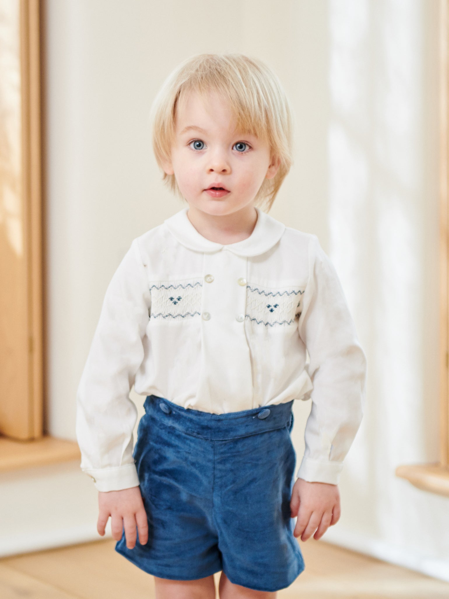 Smocked clothes store for baby boy