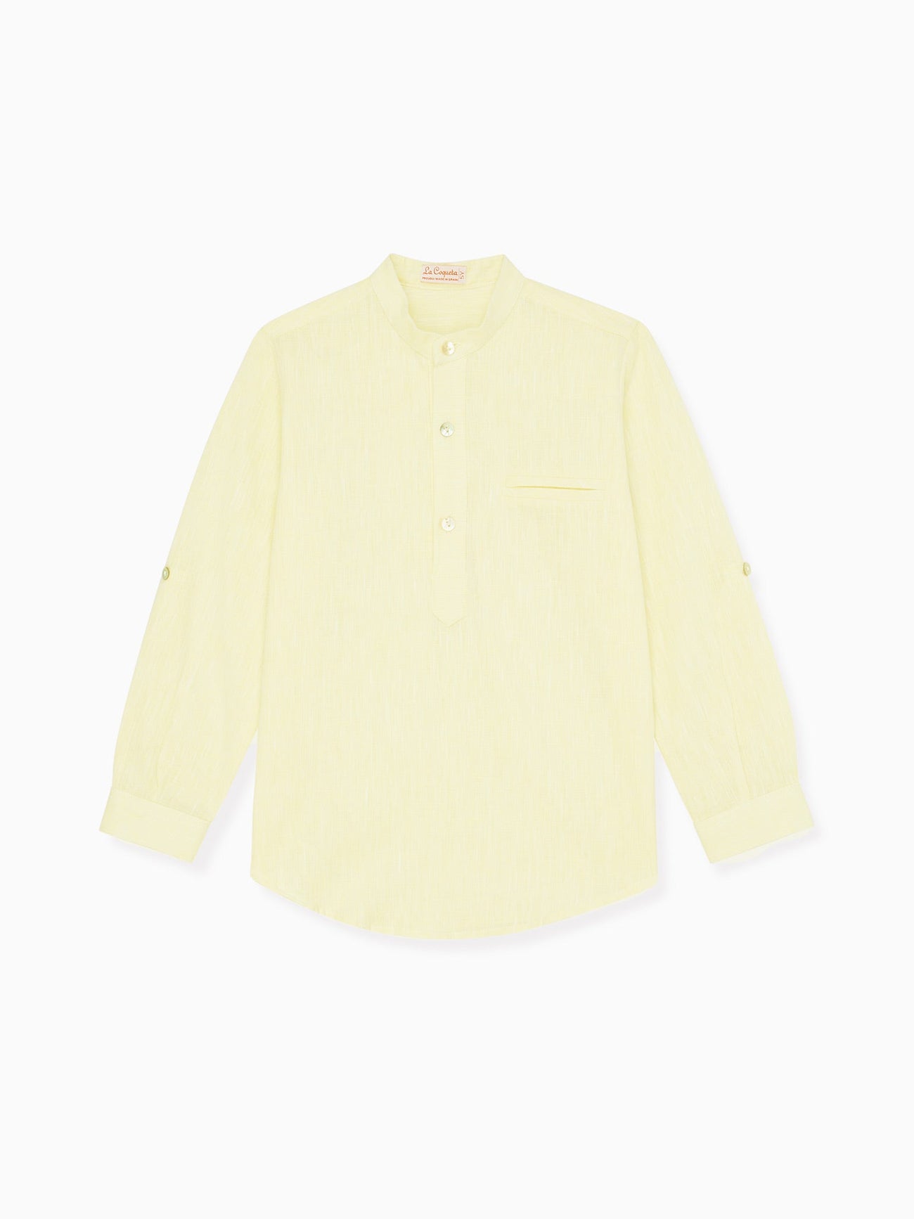 Yellow Mateo Boy Shirt