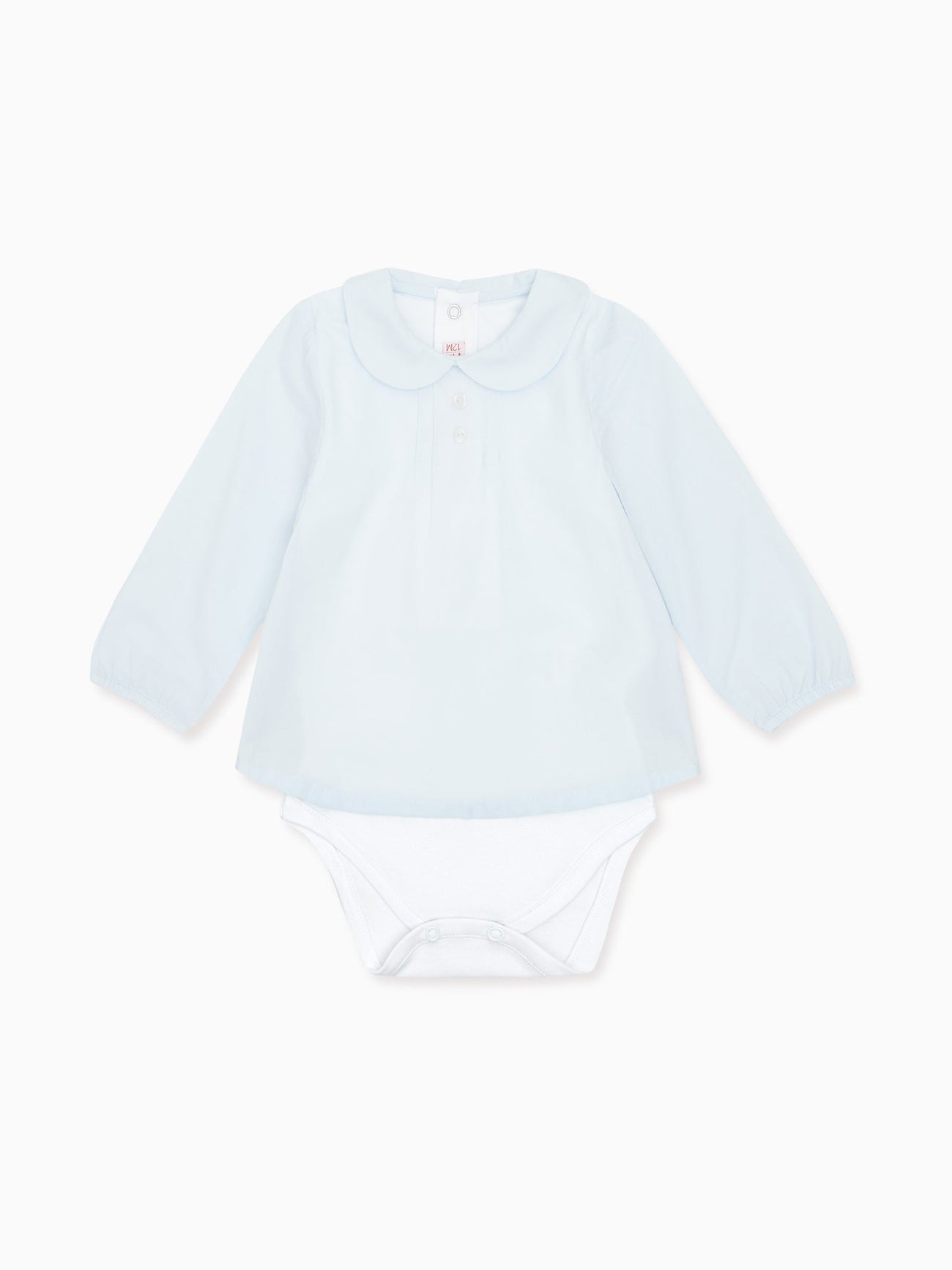 Light Blue Bona Baby Body Vest