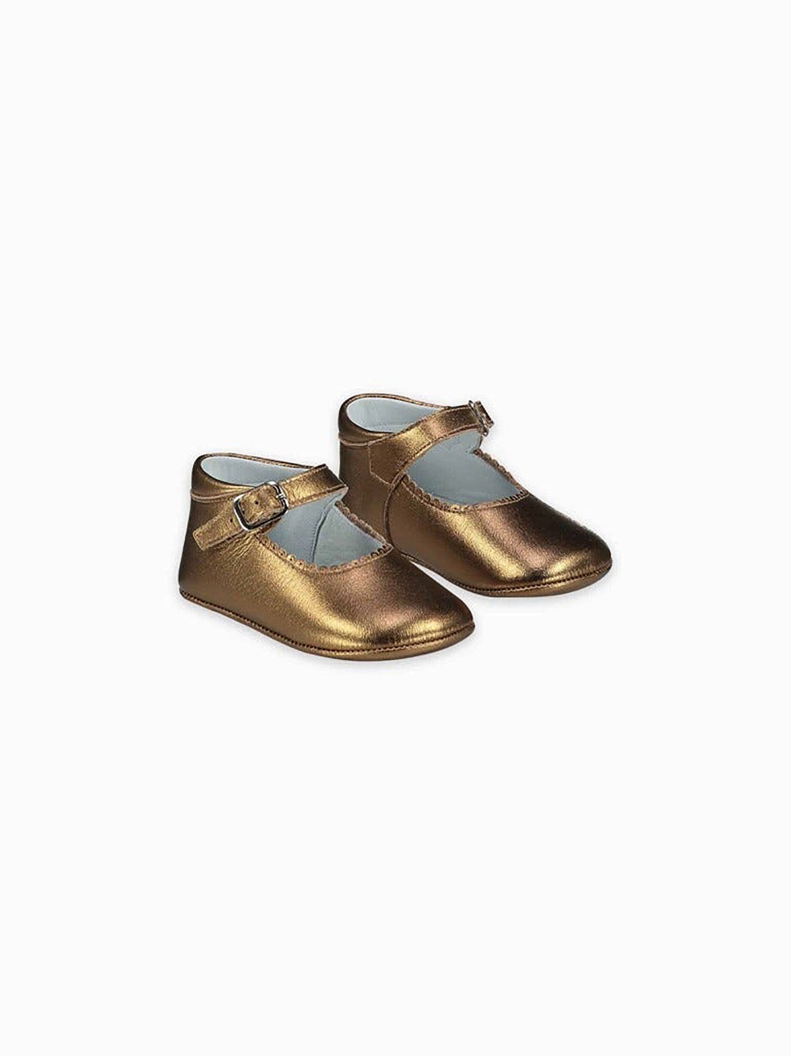 Leather baby mary jane on sale shoes